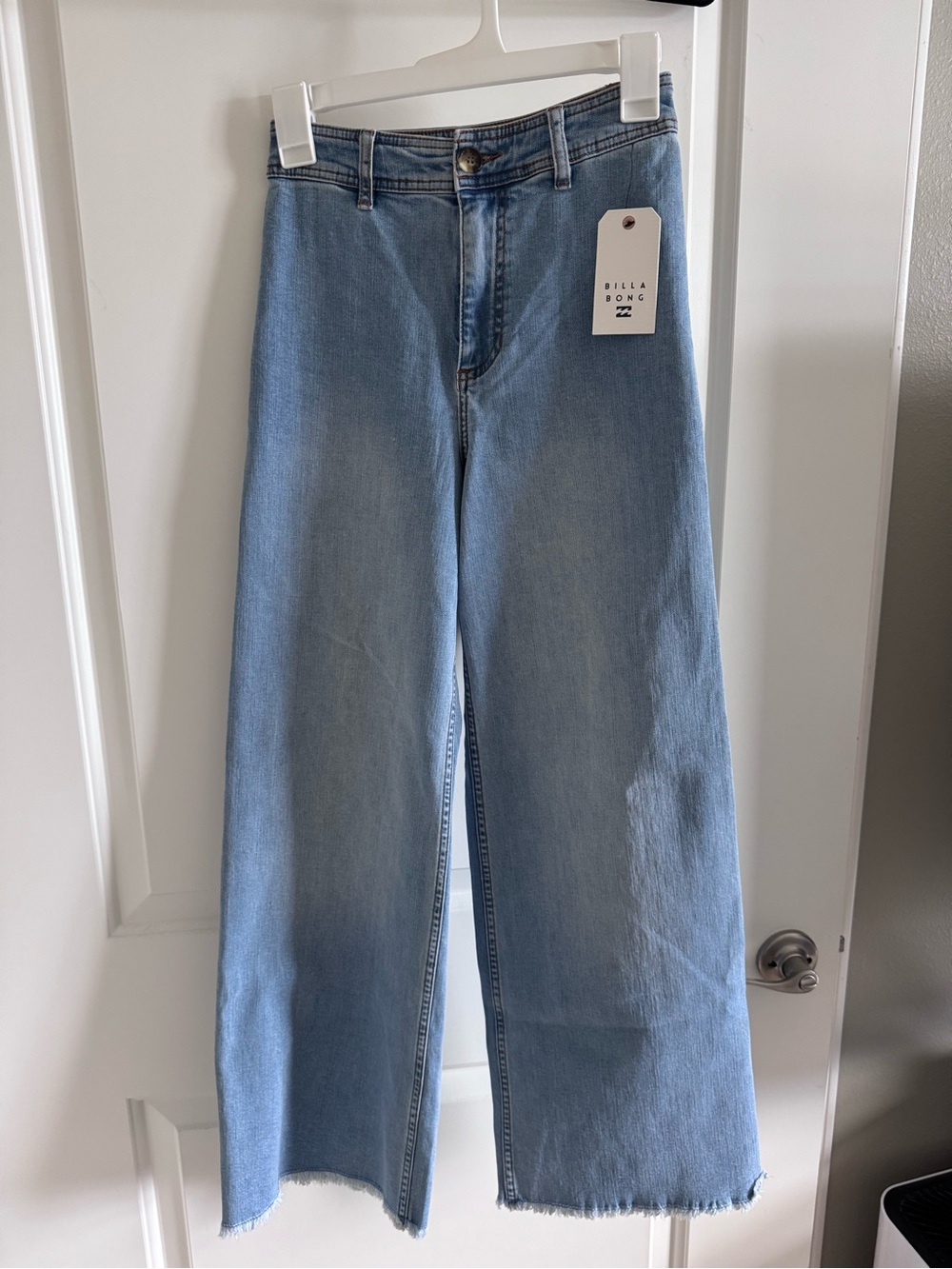 Billabong Light Blue Wide-Leg High-Rise Jeans